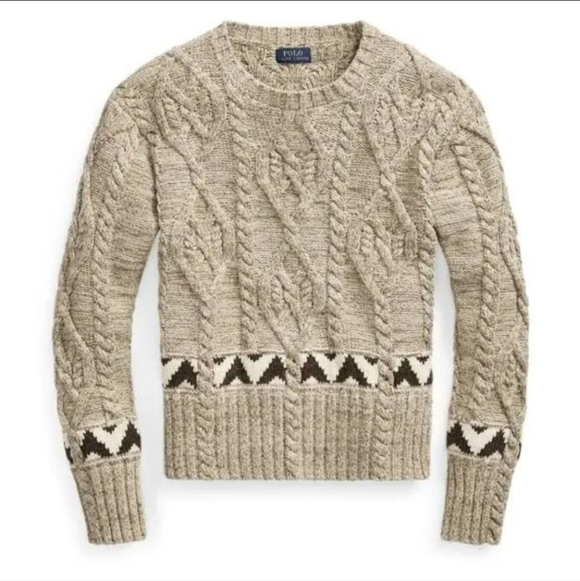 Ralph Lauren Sweaters - POLO RALPH LAUREN Women AZTEC Cable Knit SWEATER